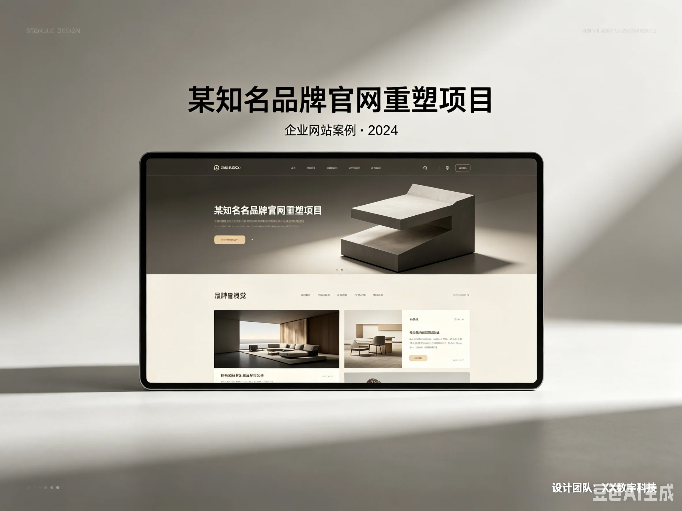 某知名品牌官网重塑项目