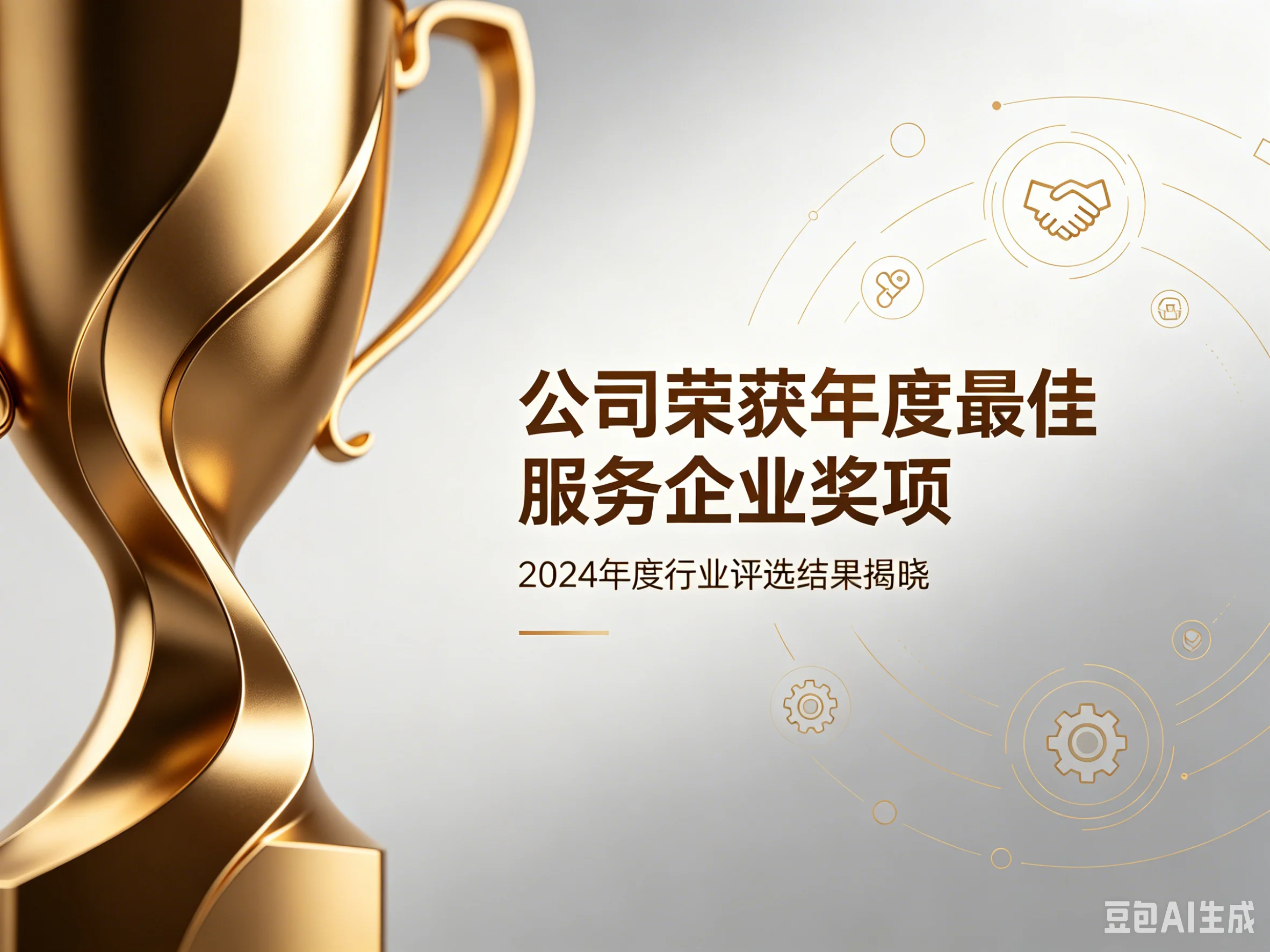 公司荣获年度最佳服务企业奖项